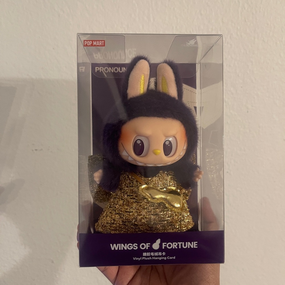 Original Pop Mart Labubu Wings of Fortune. Brand new MISB. Sealed.